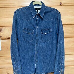 Rag & Bone Men's Engineered Western Shirt